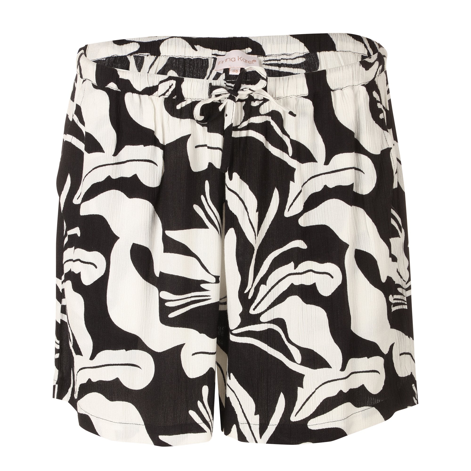 Stokomani Mode short imprimé noir short femme 34-42