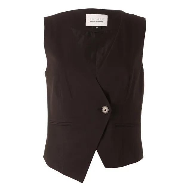 Stokomani Mode Veste blazer noir femme taille 38