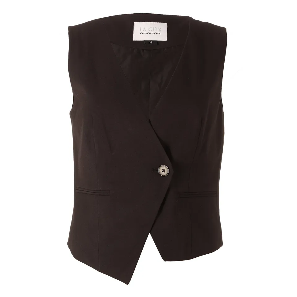 Stokomani Mode Veste blazer noir femme taille 38