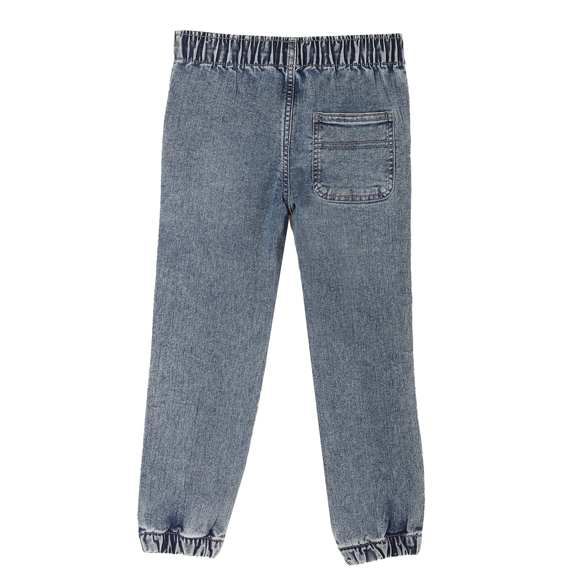 Stokomani Mode Jean jogpant bleu enfant