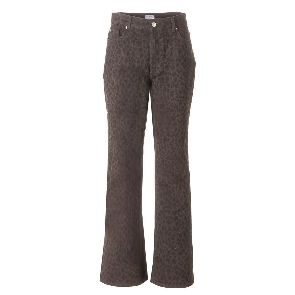 Stokomani Mode jean flare gris foncé femme