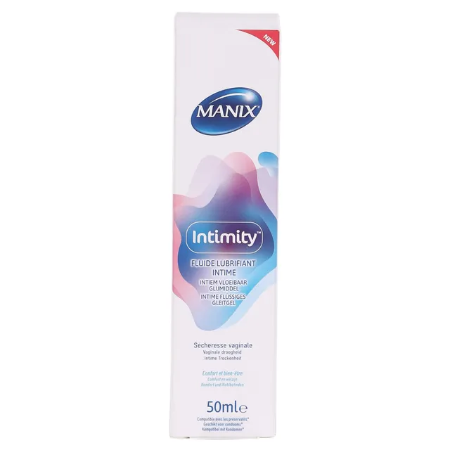 Manix Intimity gel lubrifiant fluide base eau confort intime