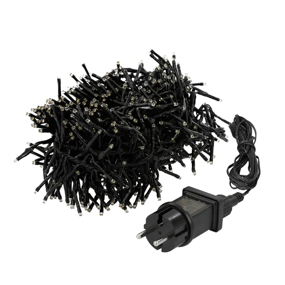 ECD Germany Cluster guirlande LED 8,5 m 1152 blanc chaud