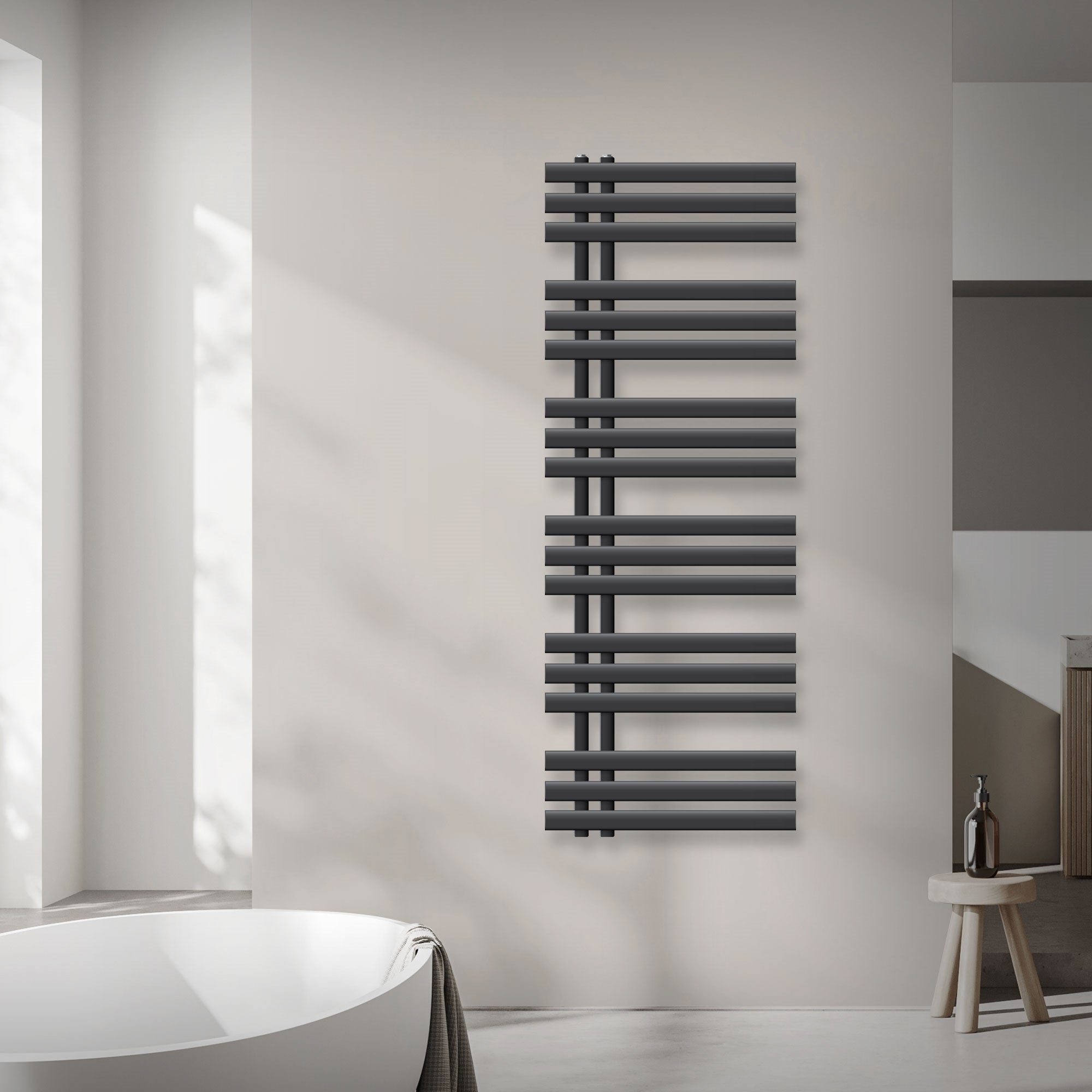ECD Germany Heizungen Radiateur Iron EM Anthracite 900W 500x1400