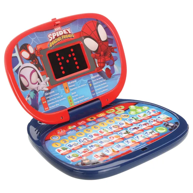 Spidey Ordinateur interactif enfant 2 à 4 ans 13 activités