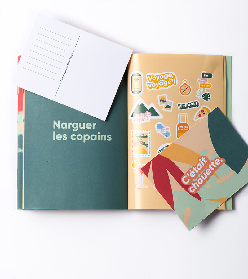 L'avant gardiste Livres & Papeterie Carnet de voyages à remplir voyage
