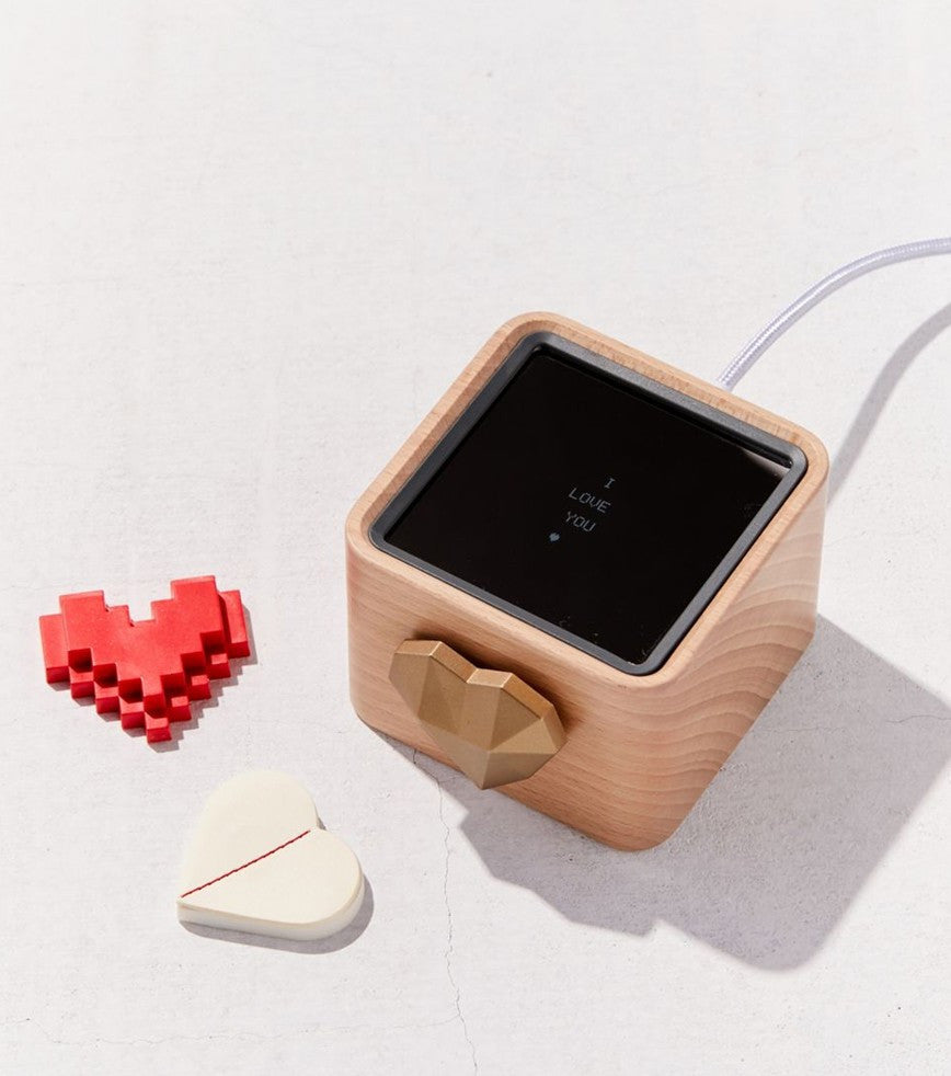Lovebox Couleur boîte à amour connectée cœur rotatif