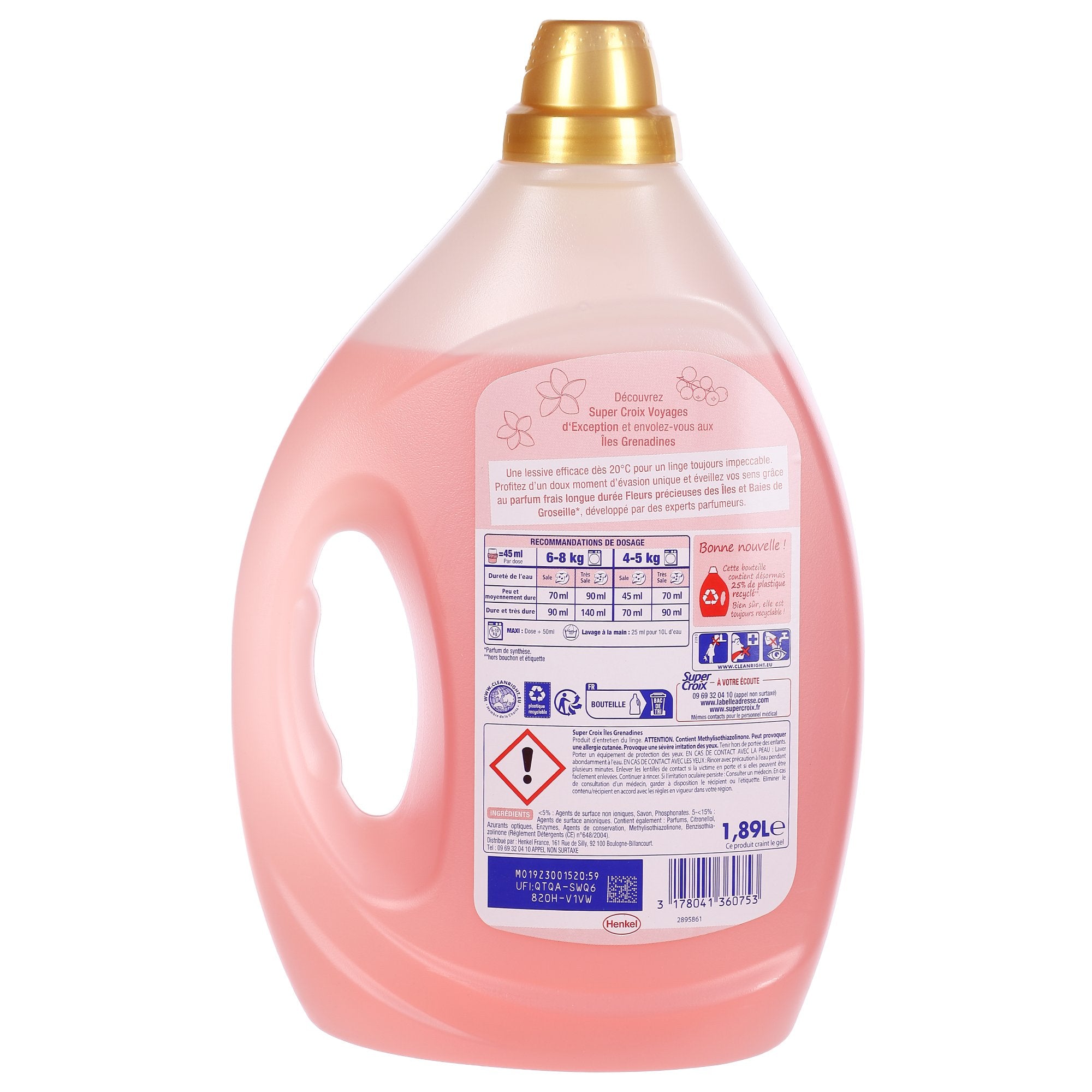 Stokomani Maison Lessive liquide classique Îles Grenadines 42 doses