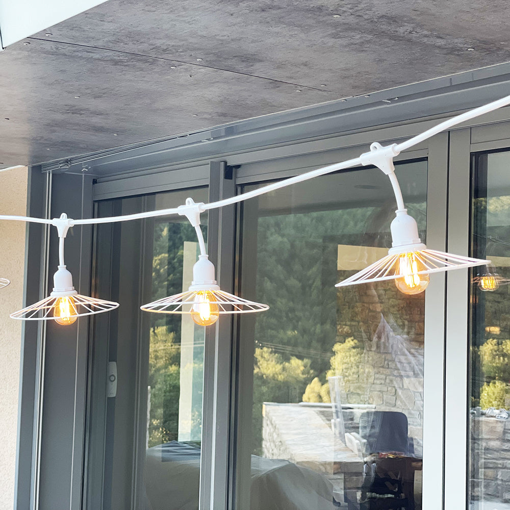 Red Deco Chic White Light guirlande cage 6m blanc chaud