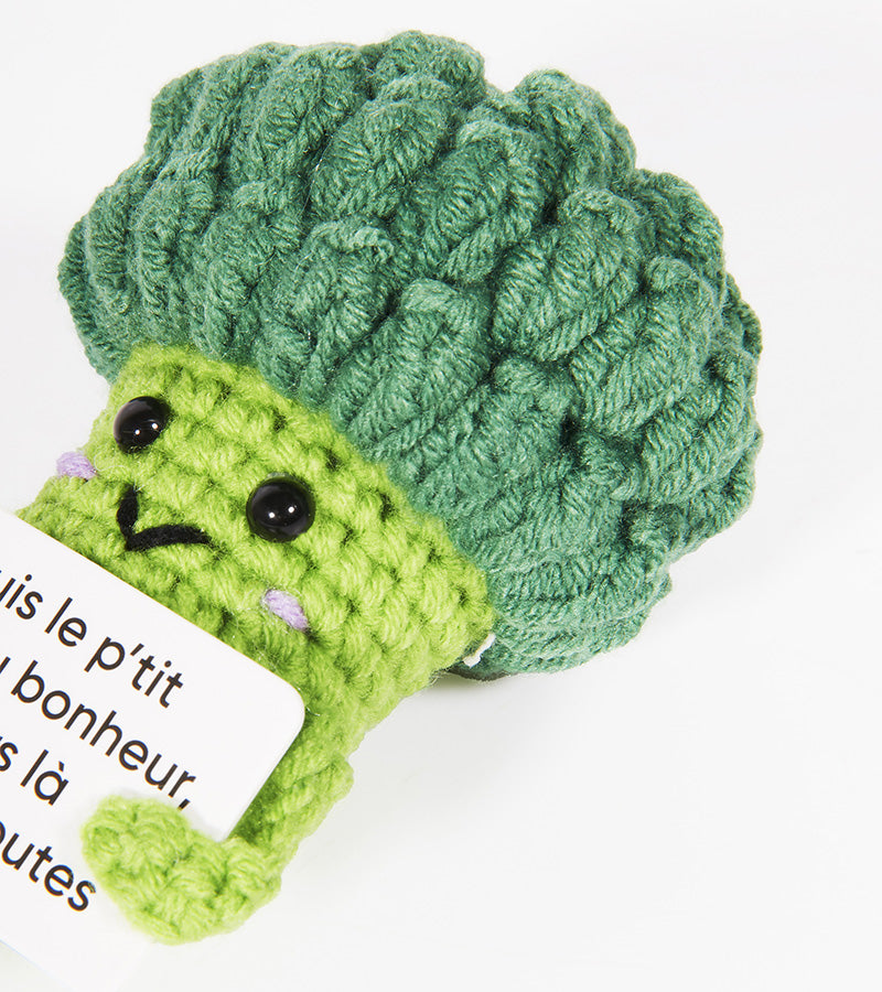 L'avant gardiste Maurice le brocoli peluche mini kawaii