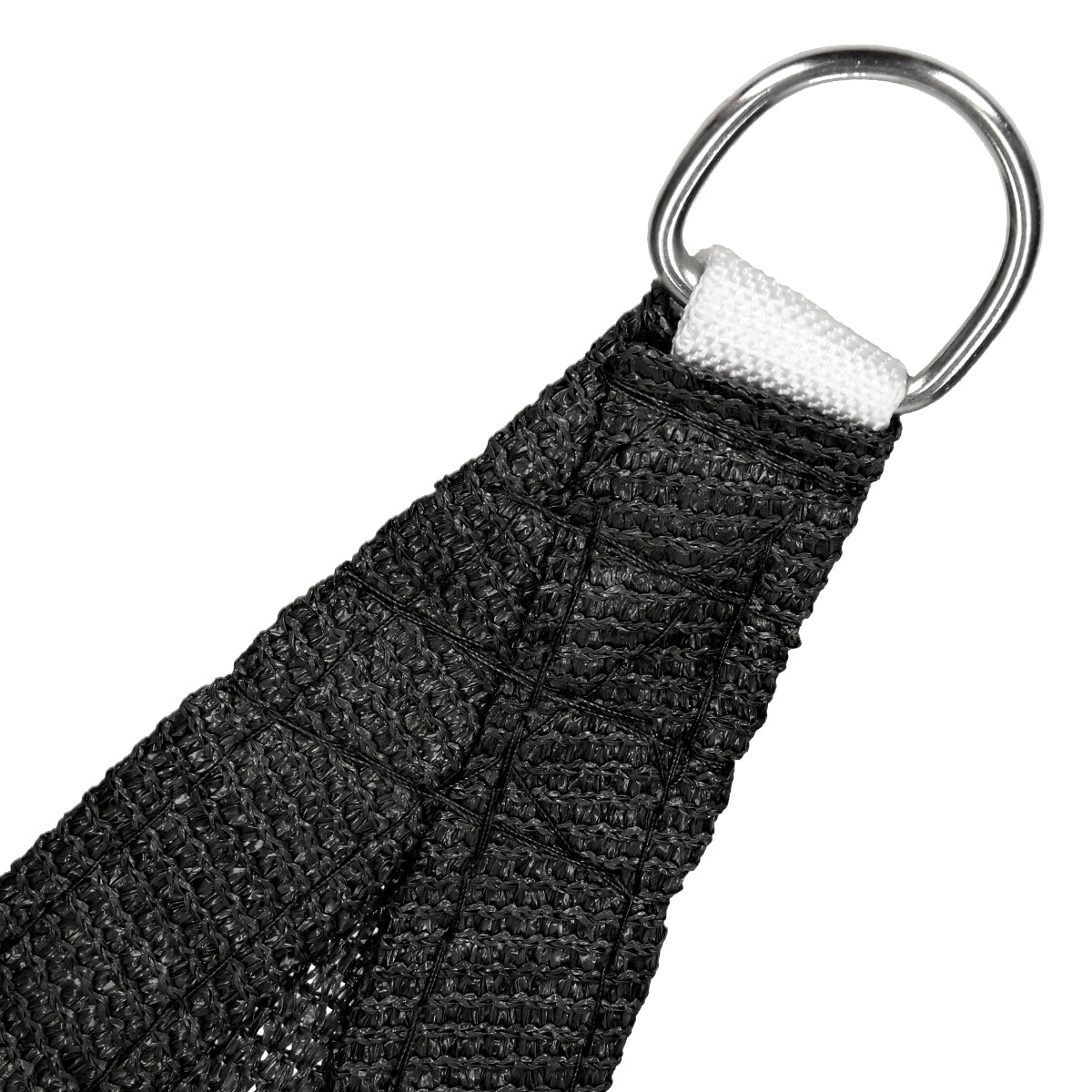 ECD Garten Voile d'ombrage 5x5m Anthracite HDPE Carré