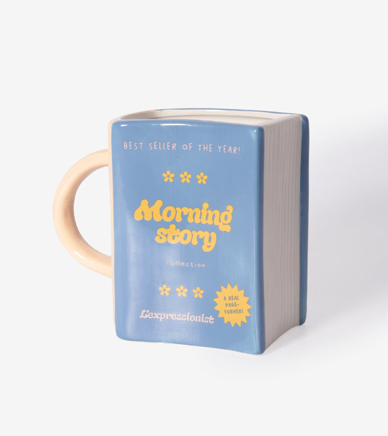 L'avant gardiste Morning Story Mug livre café cosy