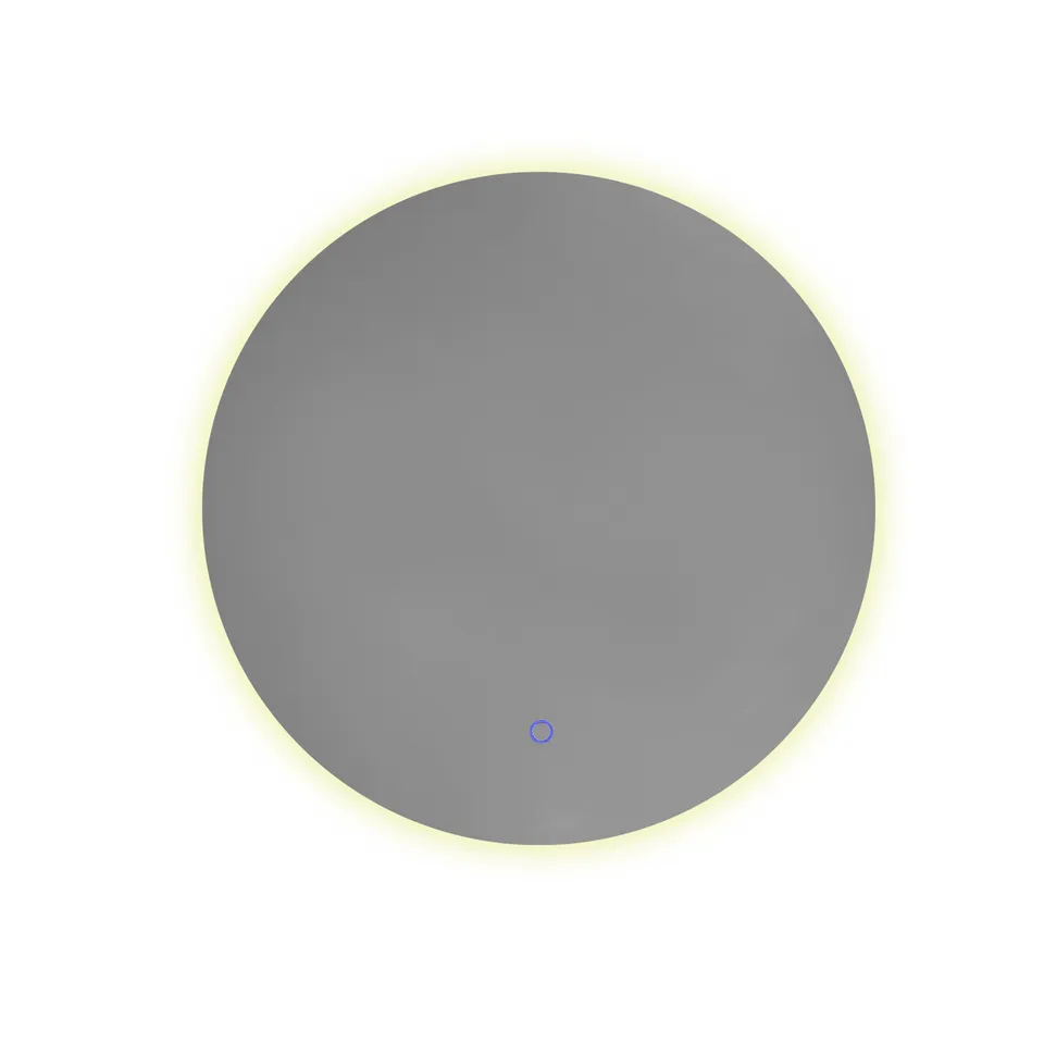 Stokomani Miroir LED rond 60 cm salle de bain