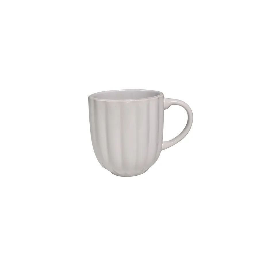 Stokomani Maison mug coquillage 350 ml blanc marin