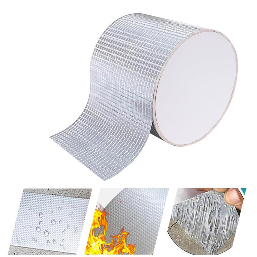 Shop-Story Aluminium Tape ruban étanche 5 cm x 1 m