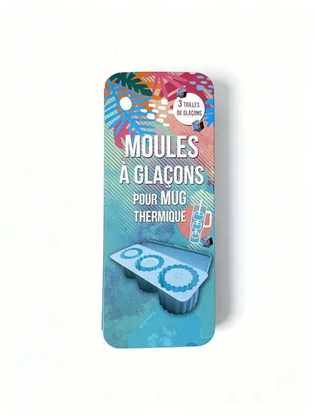 Stokomani Maison moule à glaçons silicone mug isotherme