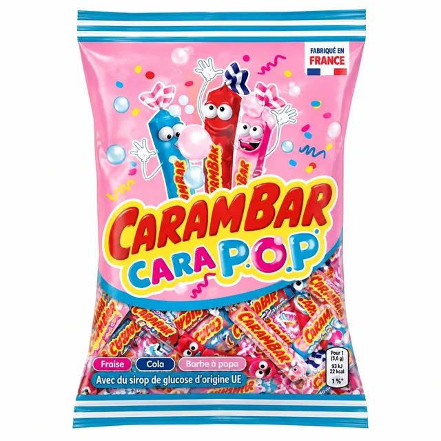 Carambar Carapop confiseries sachet Halloween friandises
