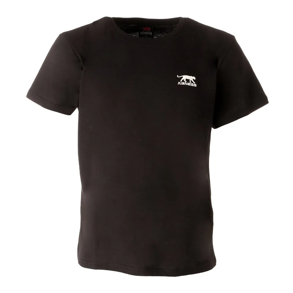 Airness lot 2 tee-shirts noir homme L coton
